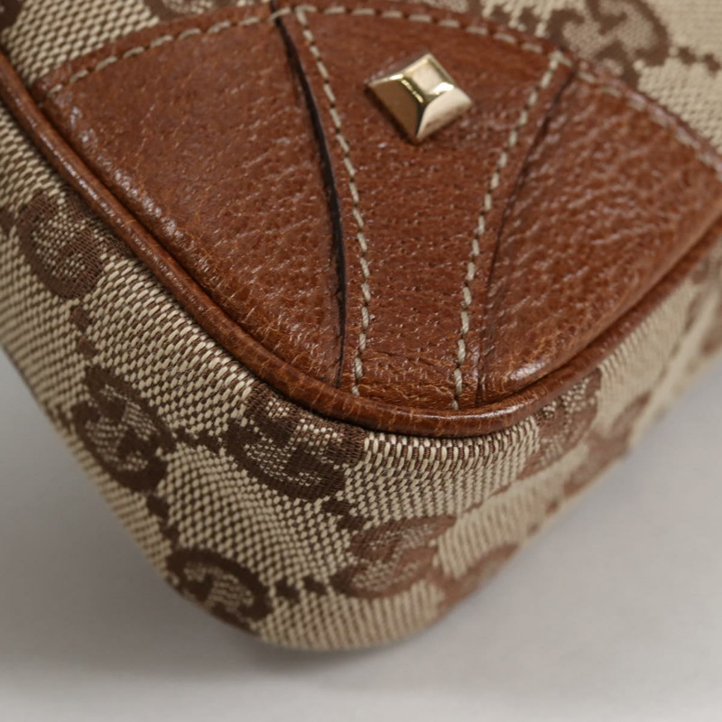 【日本直送】GUCCI GG 帆布鏈條配件袋 米色金色 120940 正品 yk19441V-7