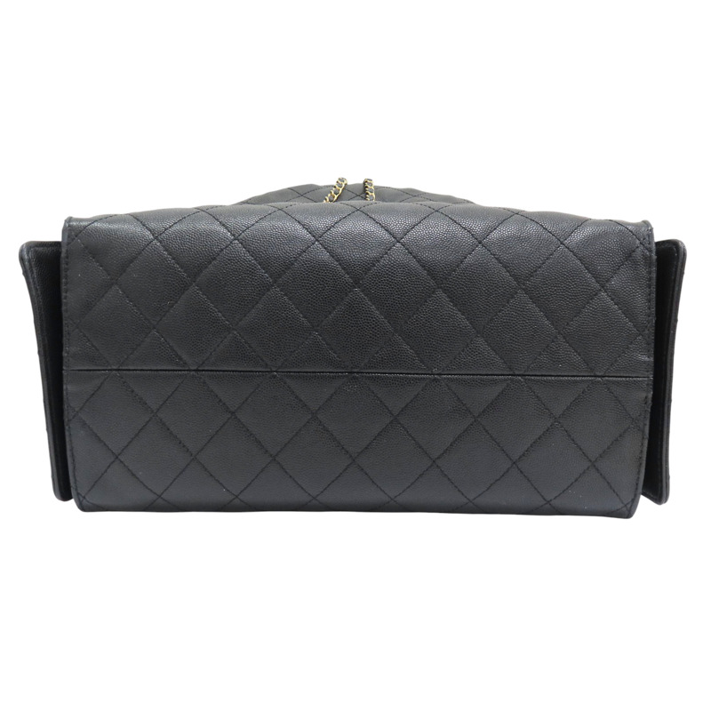 黑色 牛皮 25 中型 肩背包【CHANEL 香奈兒】 AS5311-3