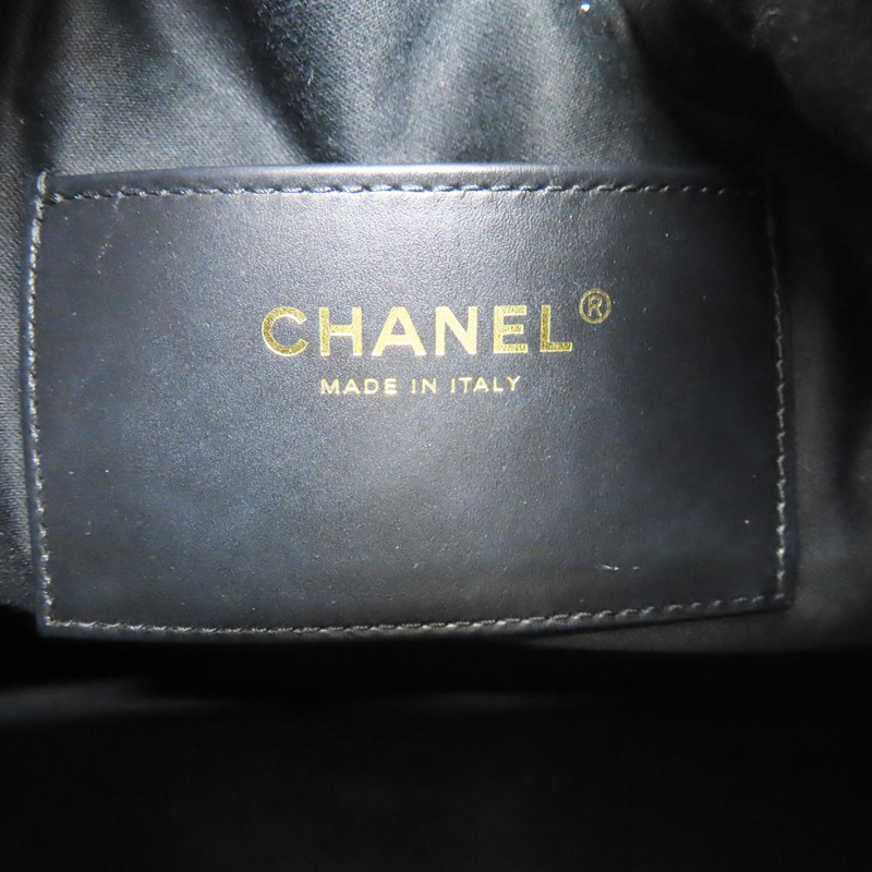 黑色 牛皮 25 中型 肩背包【CHANEL 香奈兒】 AS5311-7