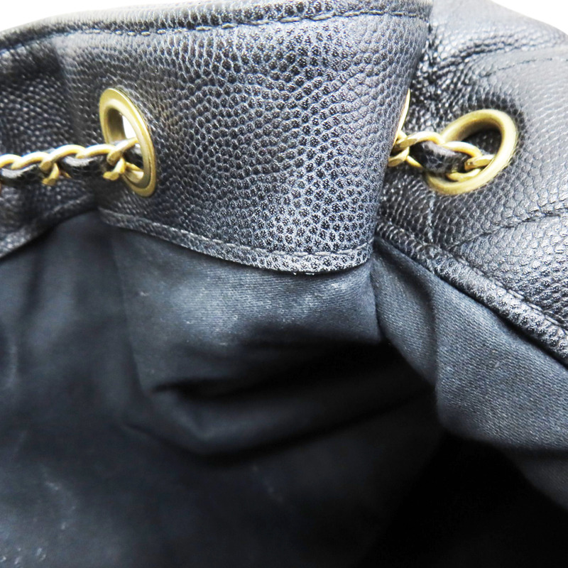 黑色 牛皮 25 中型 肩背包【CHANEL 香奈兒】 AS5311-16
