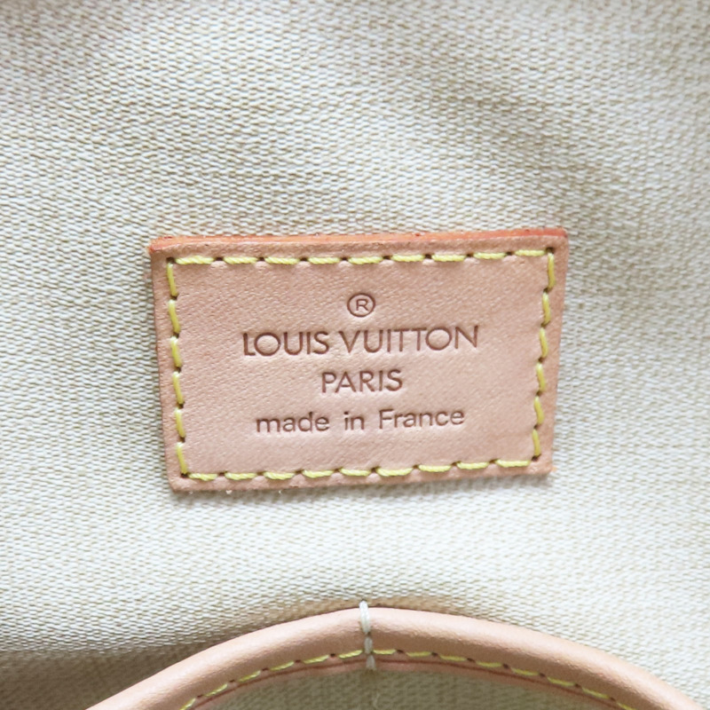 棕色 原花 PVC塗層帆布 小珍包 手提包【LOUIS VUITTON LV 路易威登】 M42228-5