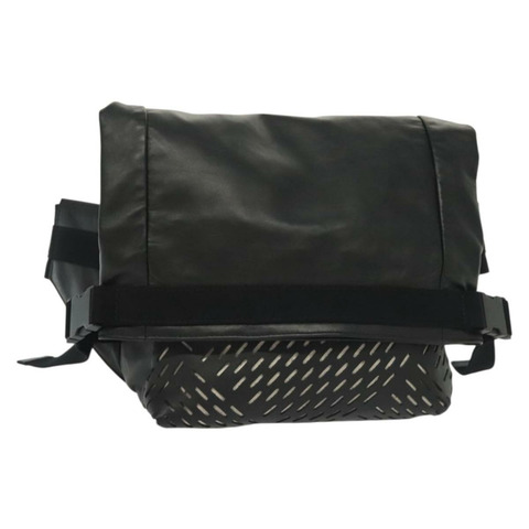 BOTTEGA VENETA 腰包 皮革 黑色 正品 bs29314
