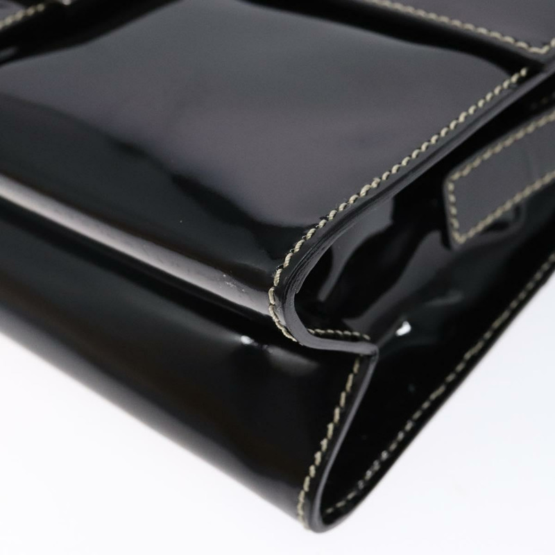 【日本直送】FENDI Mamma Baguette 肩背包 琺瑯黑色 正品 ep10832-8
