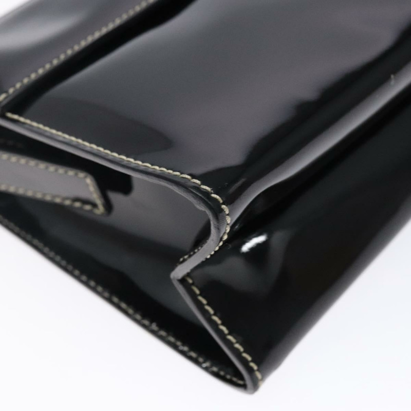 【日本直送】FENDI Mamma Baguette 肩背包 琺瑯黑色 正品 ep10832-13