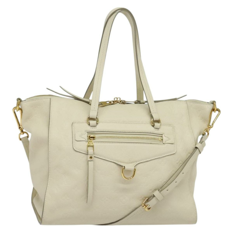 【日本直送】路易威登 Monogram Empreinte Lumineuse PM 包 2way 白 M93411 正品 ep10722-0