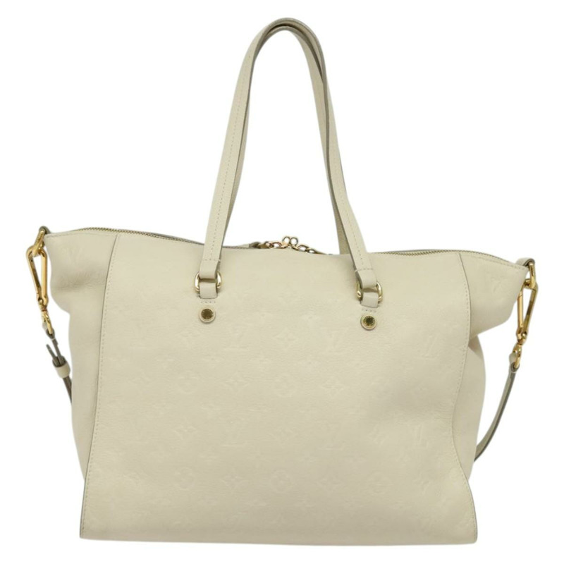 【日本直送】路易威登 Monogram Empreinte Lumineuse PM 包 2way 白 M93411 正品 ep10722-1