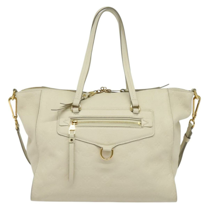 【日本直送】路易威登 Monogram Empreinte Lumineuse PM 包 2way 白 M93411 正品 ep10722-12