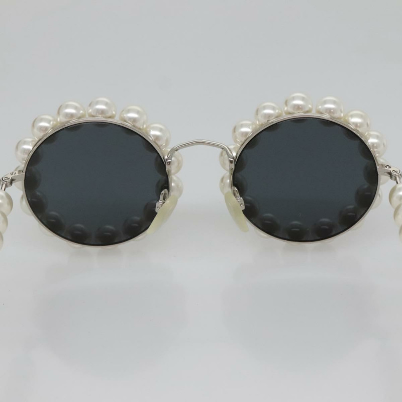 【日本直送】CHANEL 眼鏡 金屬 銀色 CC Auth 134897M-7