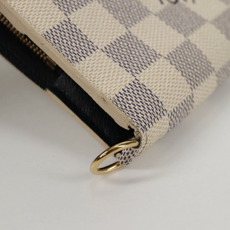 【日本直送】路易威登 Damier Azur Portefeuille Insolite 長皮夾 N63221 正品 yk19403V-6