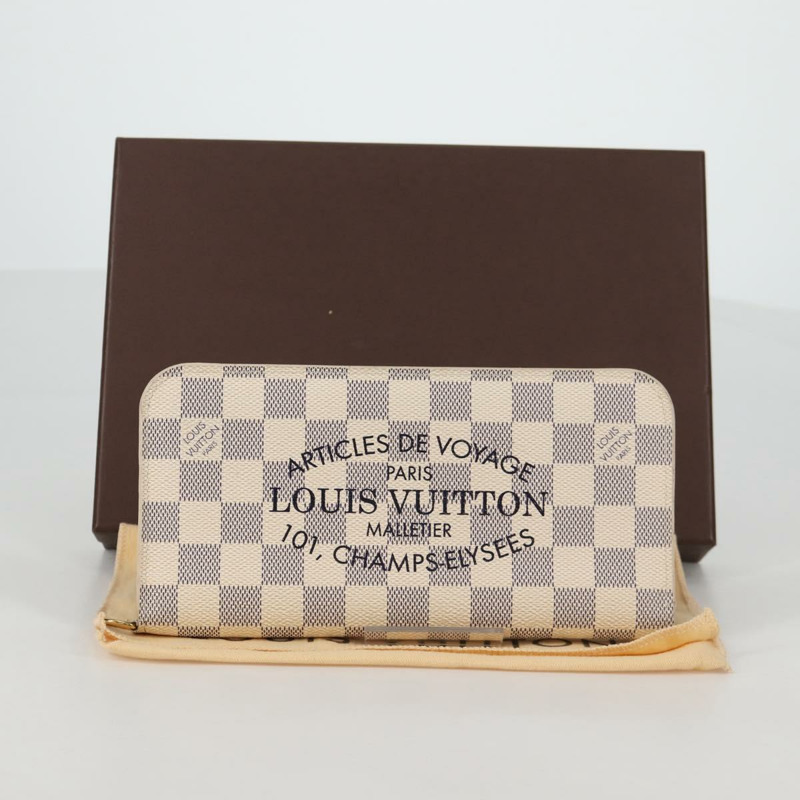 【日本直送】路易威登 Damier Azur Portefeuille Insolite 長皮夾 N63221 正品 yk19403V-11