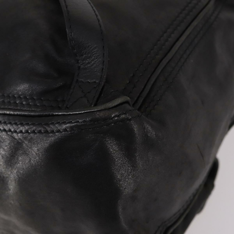 【日本直送】BOTTEGA VENETA INTRECCIATO 背包 皮革 黑金 正品 141914-15