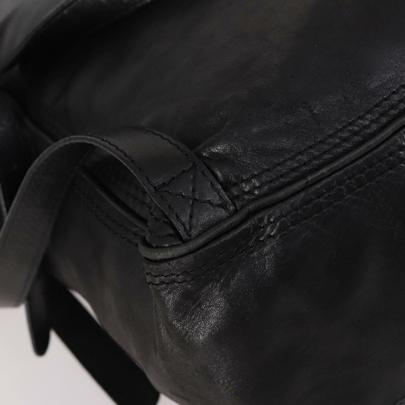 【日本直送】BOTTEGA VENETA INTRECCIATO 背包 皮革 黑金 正品 141914-16