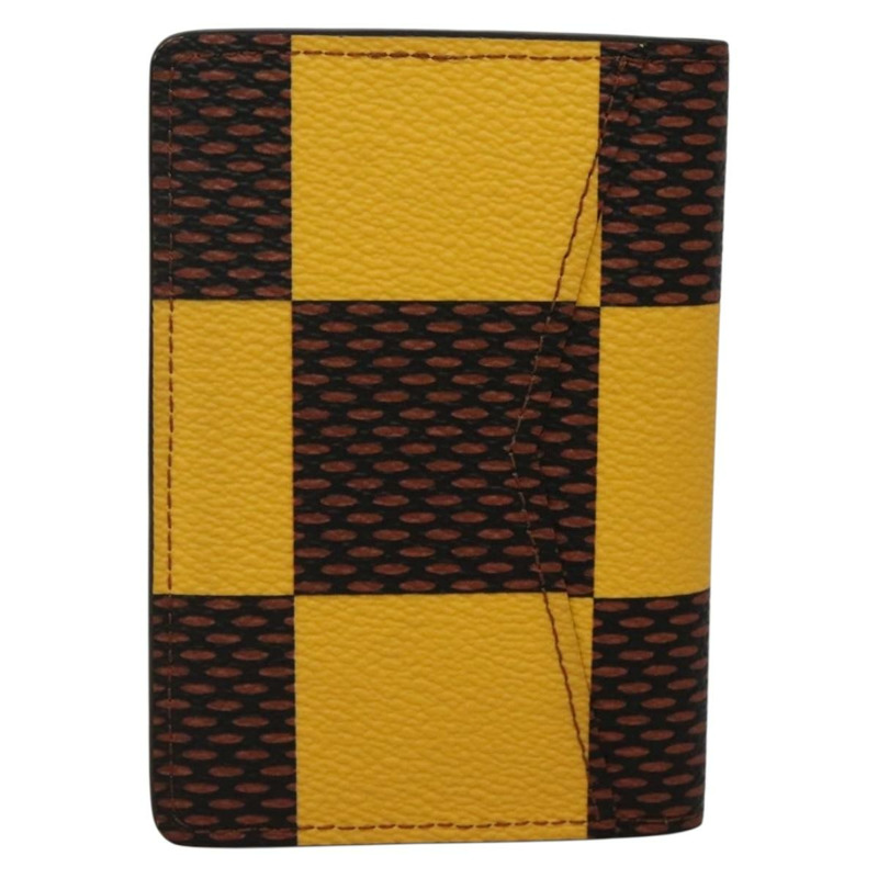 【日本直送】路易威登 Damier Pop Organizer De Poch 卡包 黃色 N40596 正品 134907M-1