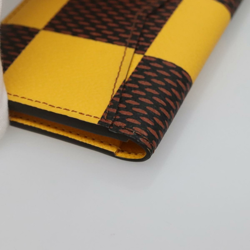 【日本直送】路易威登 Damier Pop Organizer De Poch 卡包 黃色 N40596 正品 134907M-14