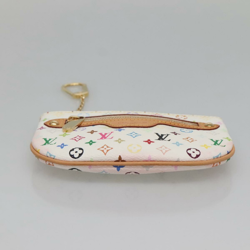 【日本直送】路易威登 Monogram 多色 Pochette MM 手拿包 白色 M60028 LV 正品 134908V-4