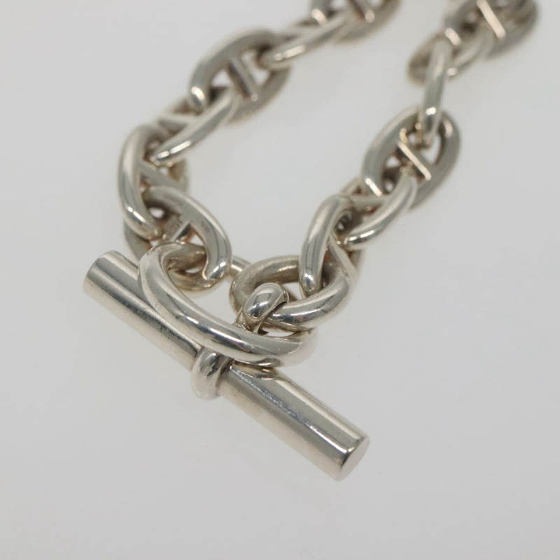 【日本直送】HERMES Chaine d'Ancre MM 手鍊 Ag925 14 鏈節銀正品 134933M-5