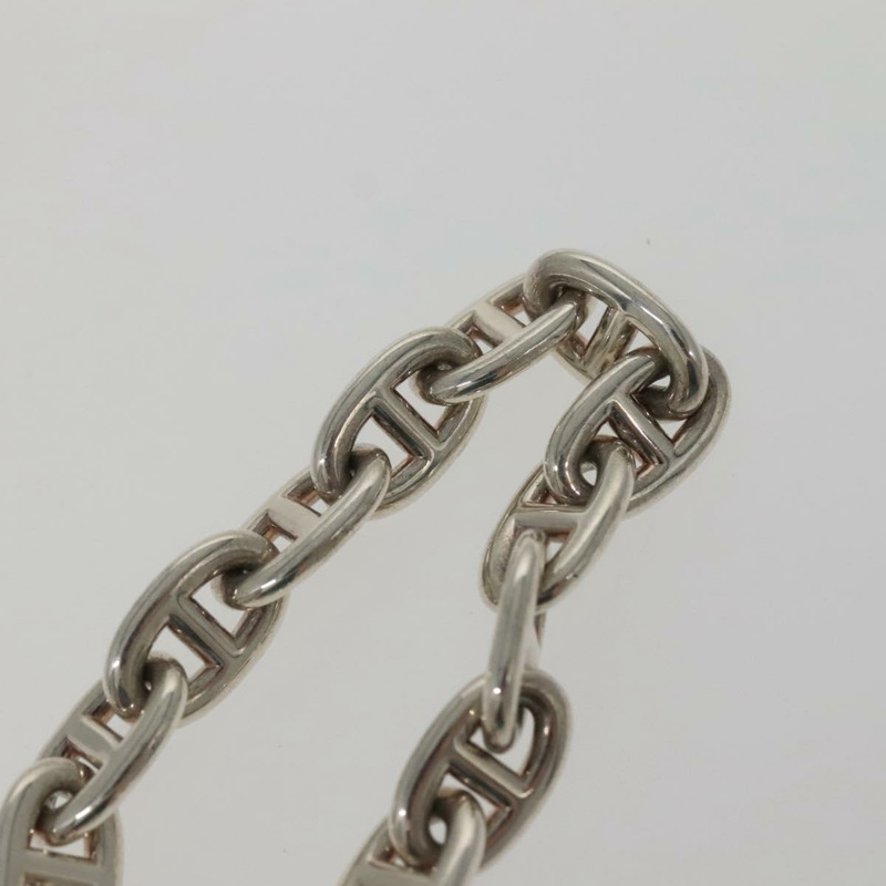 【日本直送】HERMES Chaine d'Ancre MM 手鍊 Ag925 14 鏈節銀正品 134933M-6