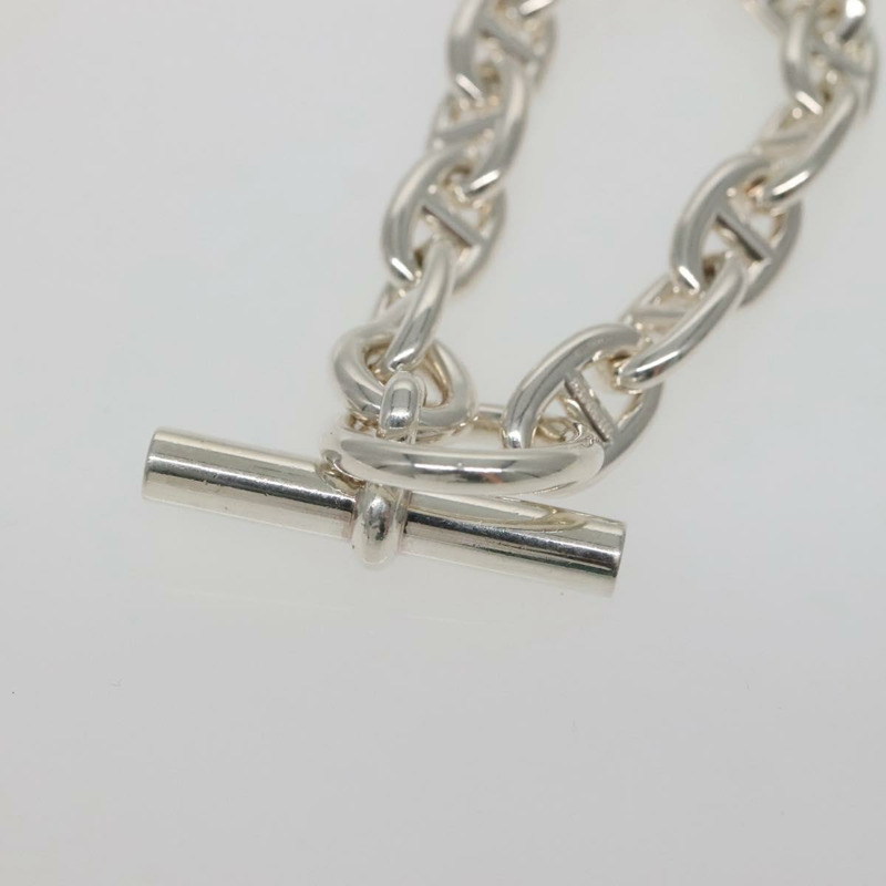 【日本直送】愛馬仕 Chaine d'Ancre MM 手鍊 925 銀 14 節 正品 134932M-5