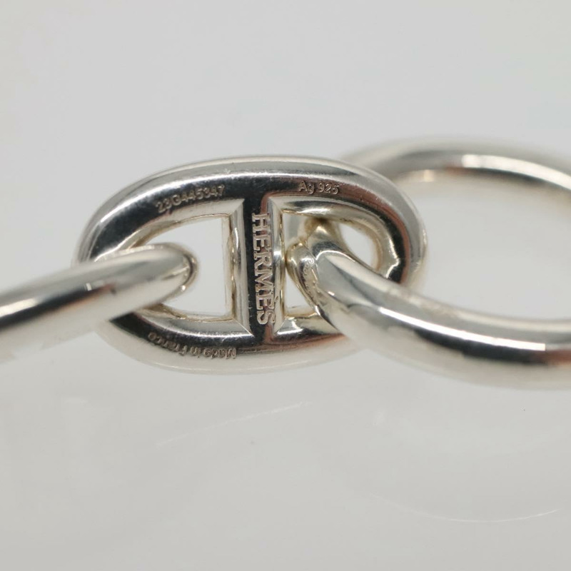 【日本直送】愛馬仕 Chaine d'Ancre MM 手鍊 925 銀 14 節 正品 134932M-8