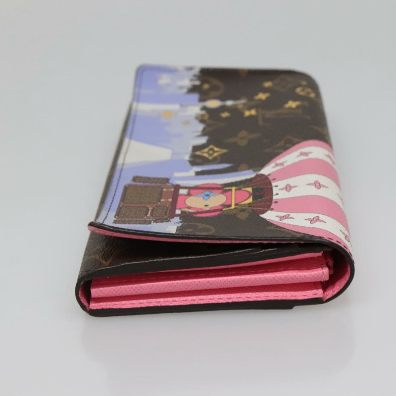 【日本直送】路易威登 Monogram Vivienne Portefeuille Sarah 錢包 M68491 LV 授權 141194M-3