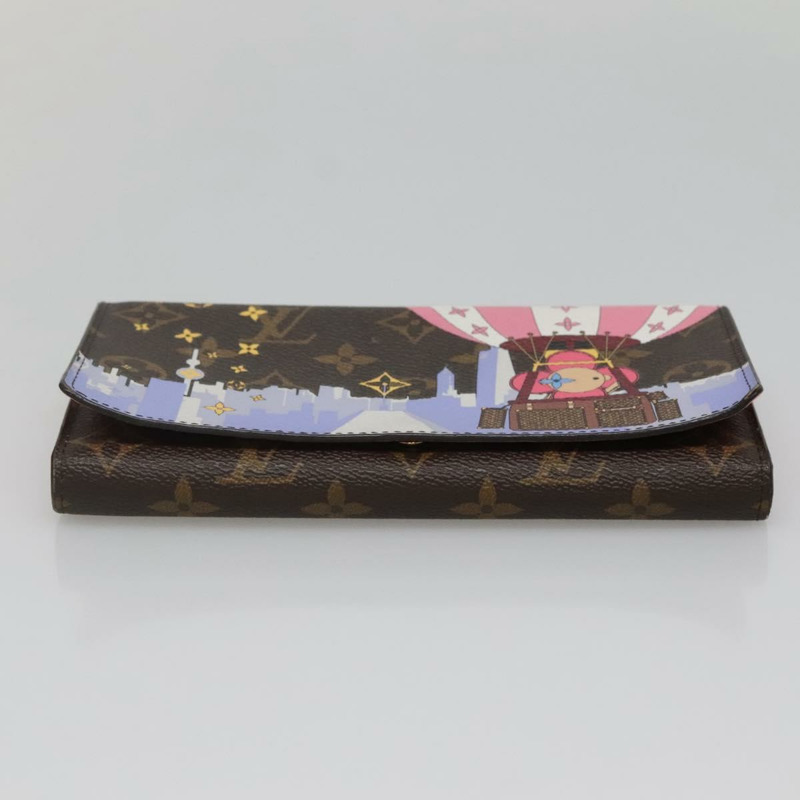 【日本直送】路易威登 Monogram Vivienne Portefeuille Sarah 錢包 M68491 LV 授權 141194M-5