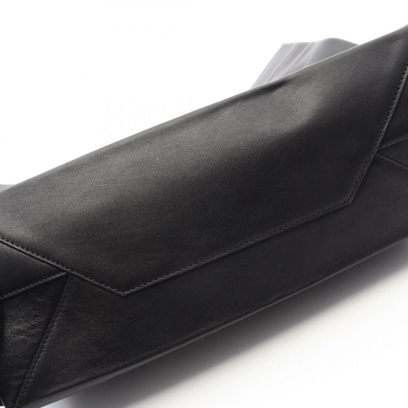 BALENCIAGA DUTY FREE 中型鏈條單肩托特包 760013 皮革 黑色 二手-8