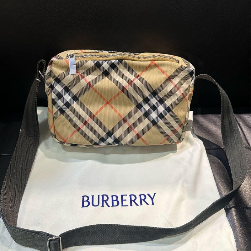 BURBERRY Paddy 格紋 相機包 原價36900-5