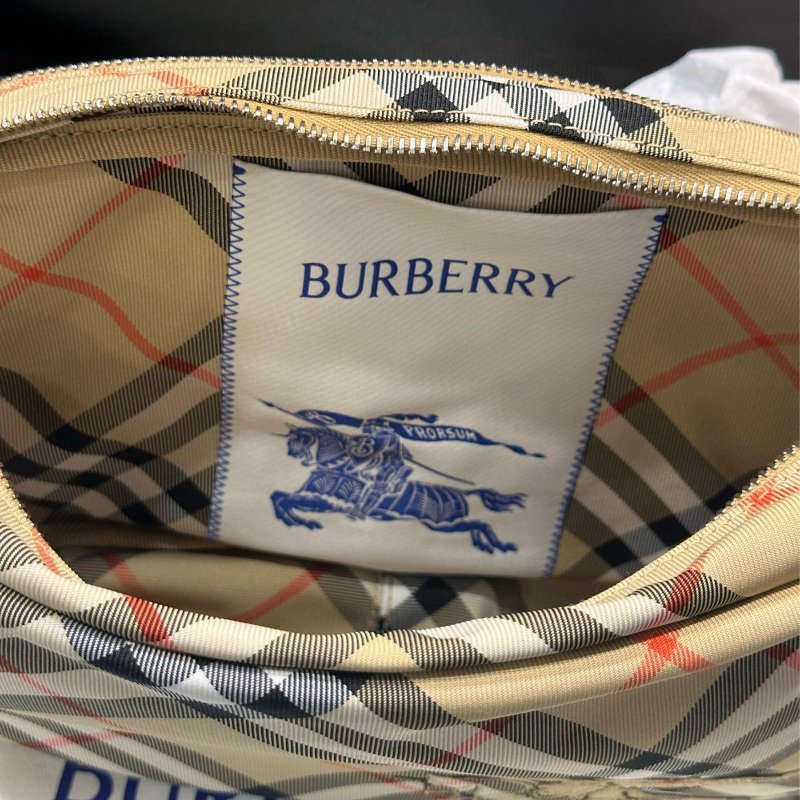 BURBERRY Paddy 格紋 相機包 原價36900-6
