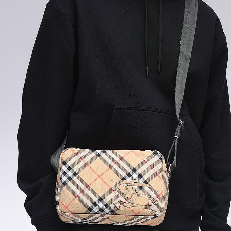 BURBERRY Paddy 格紋 相機包 原價36900-7