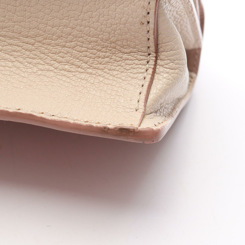 Miu Miu MADRAS Madras 斜背包 5BH609 皮革 粉紅色 二手 女士 GHW-10