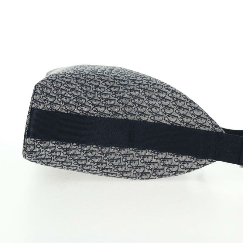 【日本直送】Christian Dior Trotter帆布肩背包 海軍藍 銀色 正品 138077V-3