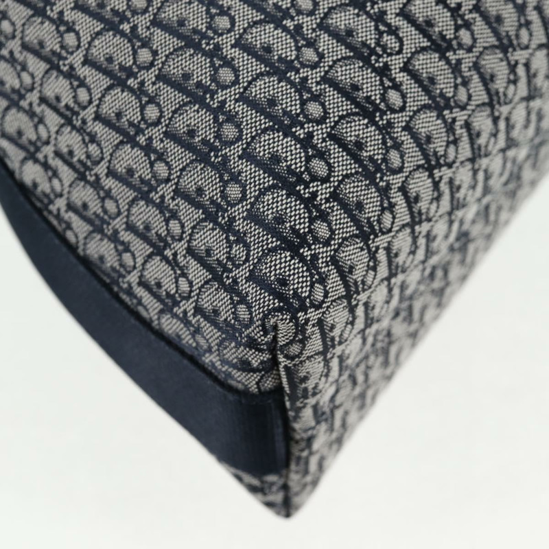 【日本直送】Christian Dior Trotter帆布肩背包 海軍藍 銀色 正品 138077V-17
