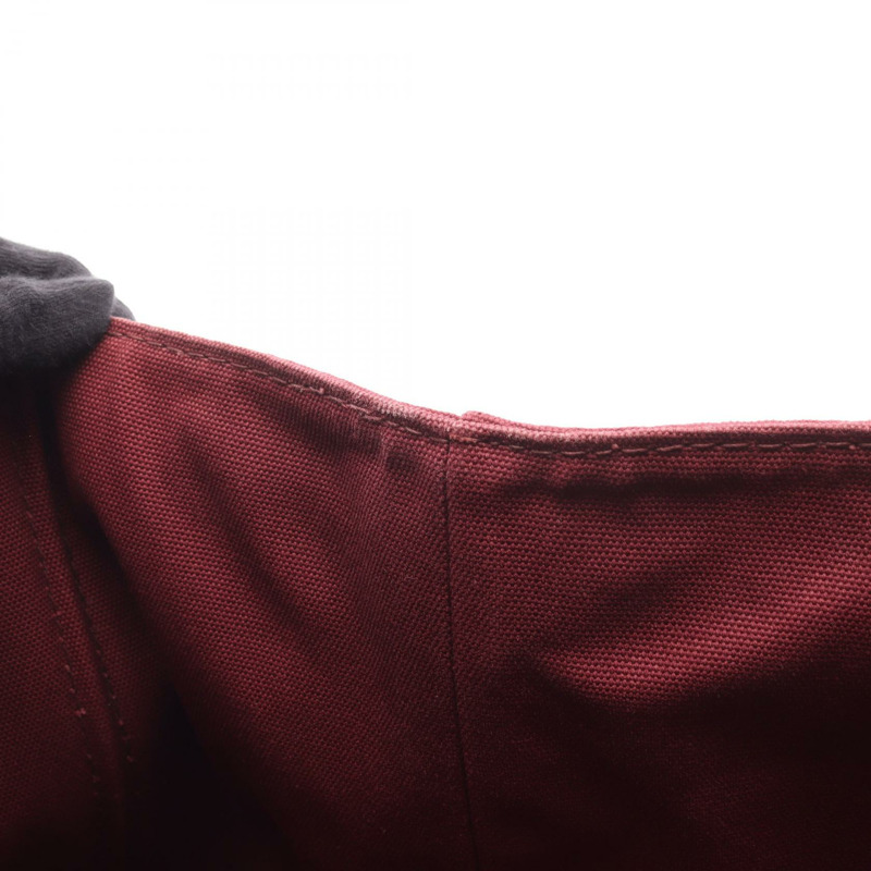 PRADA Canapa 手袋 BN1872 帆布 波爾多色 二手 女士-5