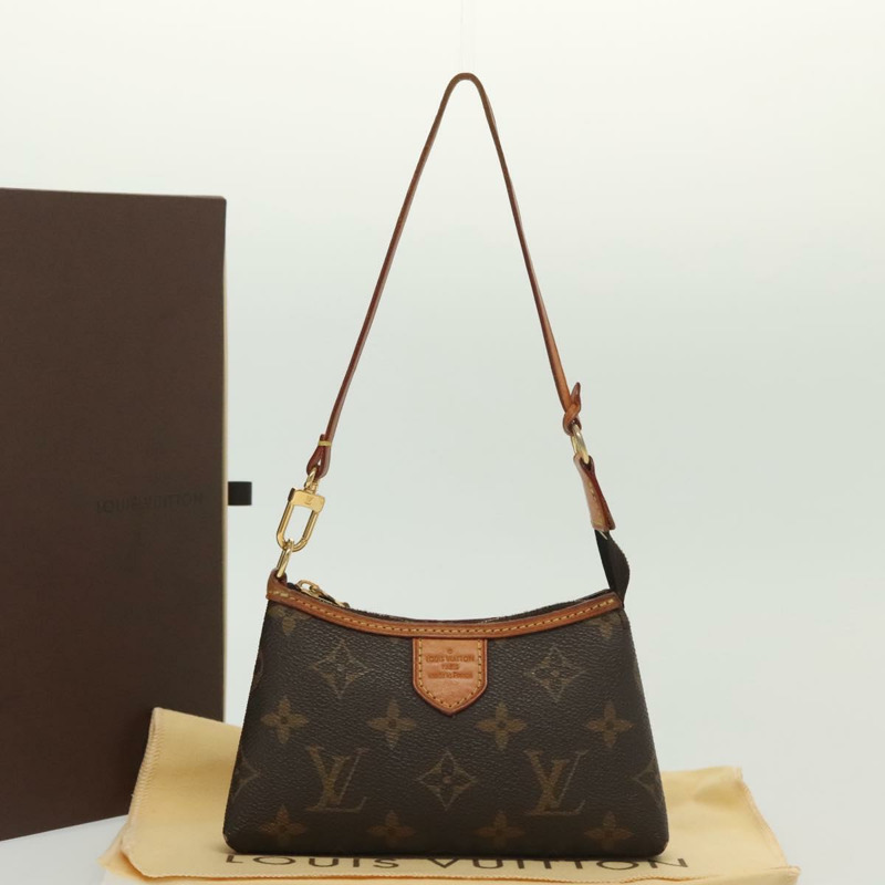 【日本直送】路易威登 Monogram 迷你 Pochette Delight 全尺寸手拿包 M40309 LV 正品 142333-11