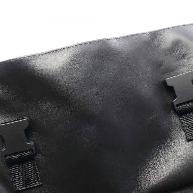 BALENCIAGA 汽車單肩斜背包 693540 皮革黑色二手男式-5