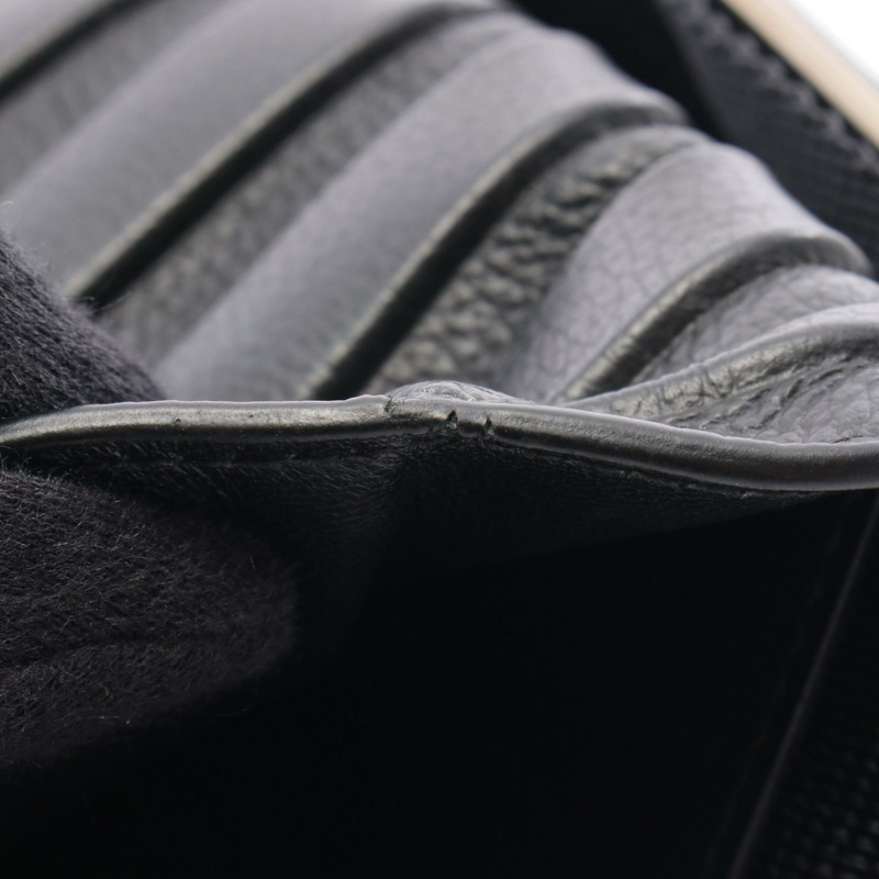 BALENCIAGA 汽車單肩斜背包 693540 皮革黑色二手男式-7