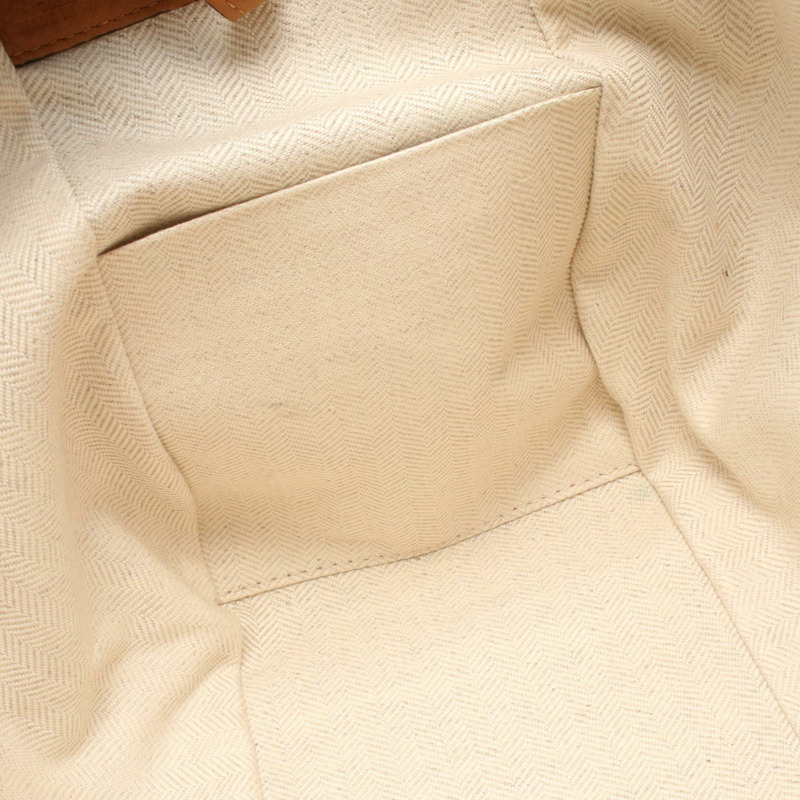 LOEWE HAMMOCK SMALL 單肩包 手提包 皮革 棕色 二手 女士-5