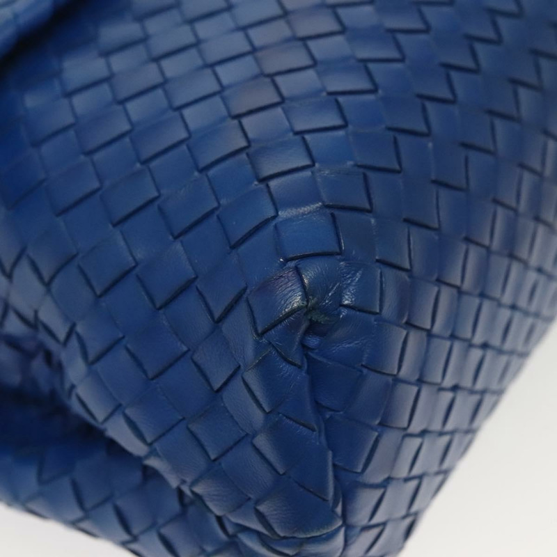【日本直送】BOTTEGA VENETA INTRECCIATO 單肩包皮革藍正品 142290-7