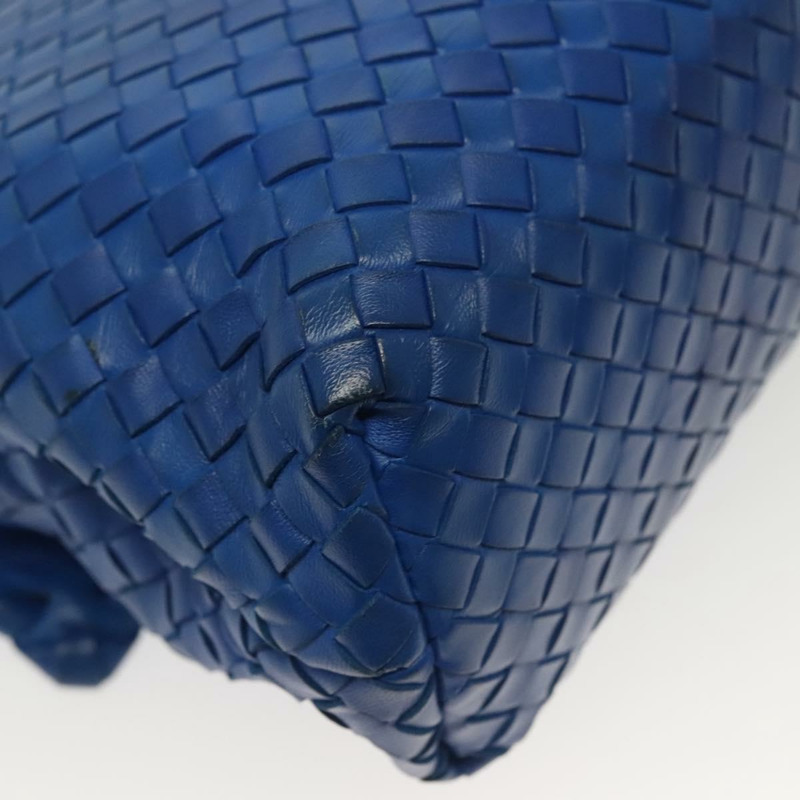 【日本直送】BOTTEGA VENETA INTRECCIATO 單肩包皮革藍正品 142290-15