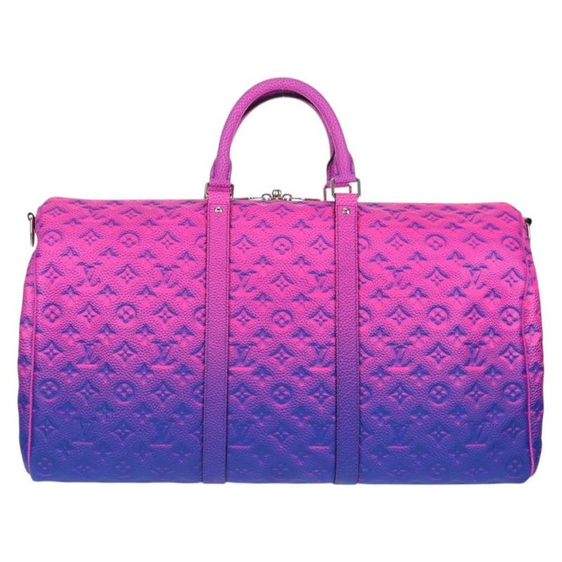 【日本直送】LOUIS VUITTON Taurillon Illusion Keepall Bandouliere 50 包 M59713 正品 yk19483S-1