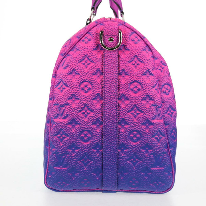 【日本直送】LOUIS VUITTON Taurillon Illusion Keepall Bandouliere 50 包 M59713 正品 yk19483S-3