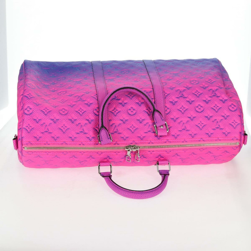 【日本直送】LOUIS VUITTON Taurillon Illusion Keepall Bandouliere 50 包 M59713 正品 yk19483S-5