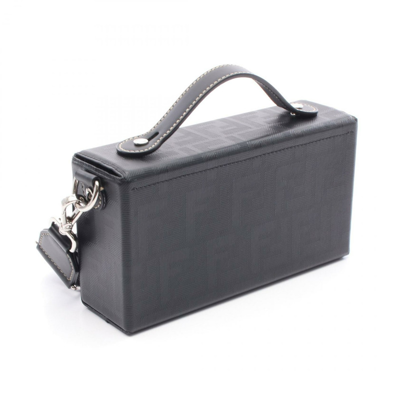 FENDI Soft Trunk Baguette Zucca 肩斜背包 7VA565AJF4F0GXN 皮革-1