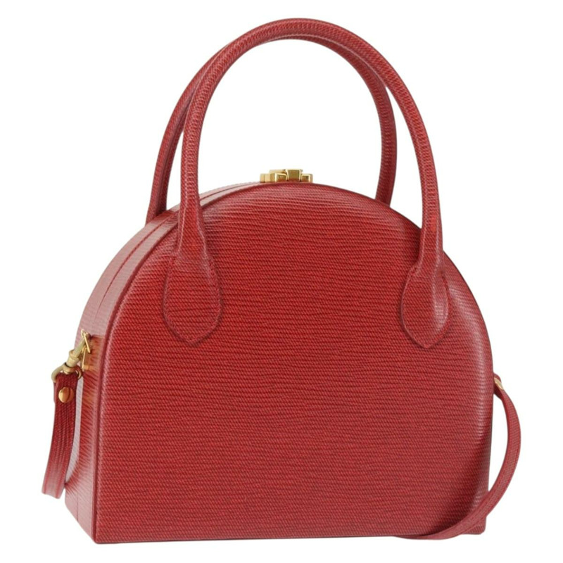 【日本直送】FENDI 手提包 皮革 2 向 紅金 正品 142670-0