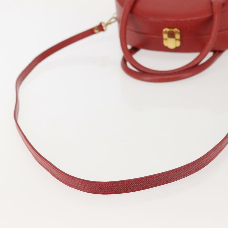 【日本直送】FENDI 手提包 皮革 2 向 紅金 正品 142670-7