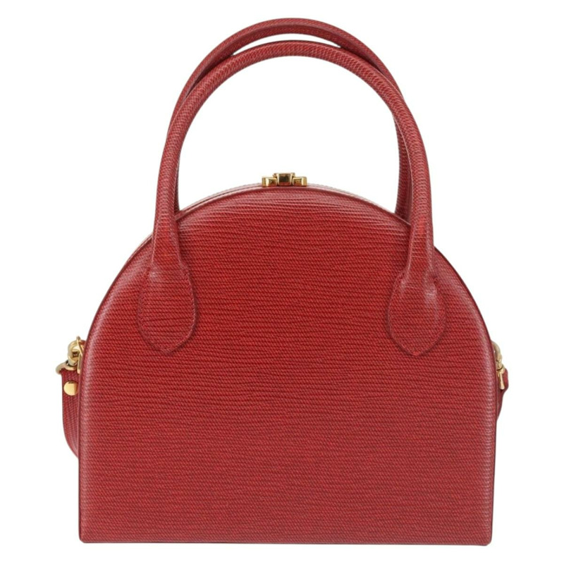 【日本直送】FENDI 手提包 皮革 2 向 紅金 正品 142670-12