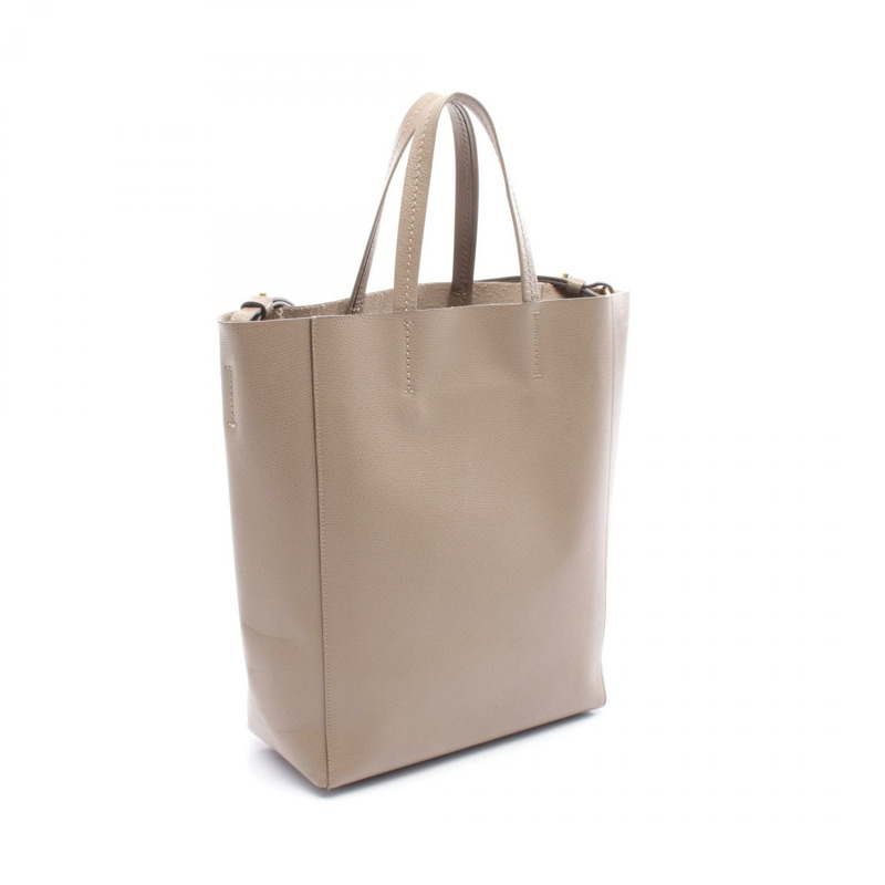 CELINE Vertical Small Cabas 托特包 肩斜背包 包 皮革 棕色 二手 女款-1