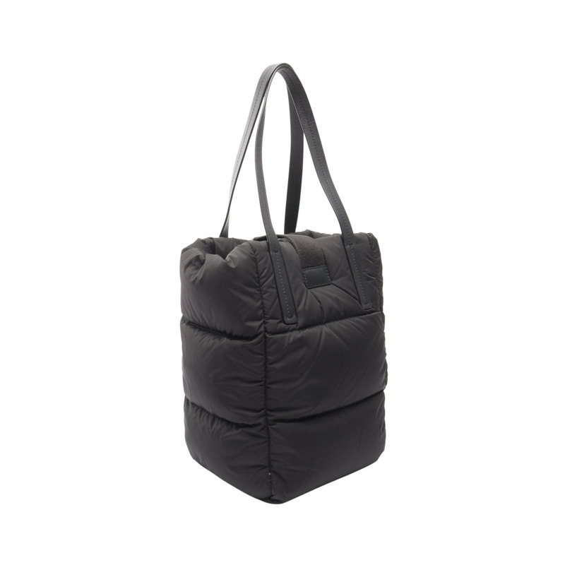 MONCLER XANDER TOTE SMALL 單肩包 5D00002 尼龍皮革 黑色 二手 女款-1
