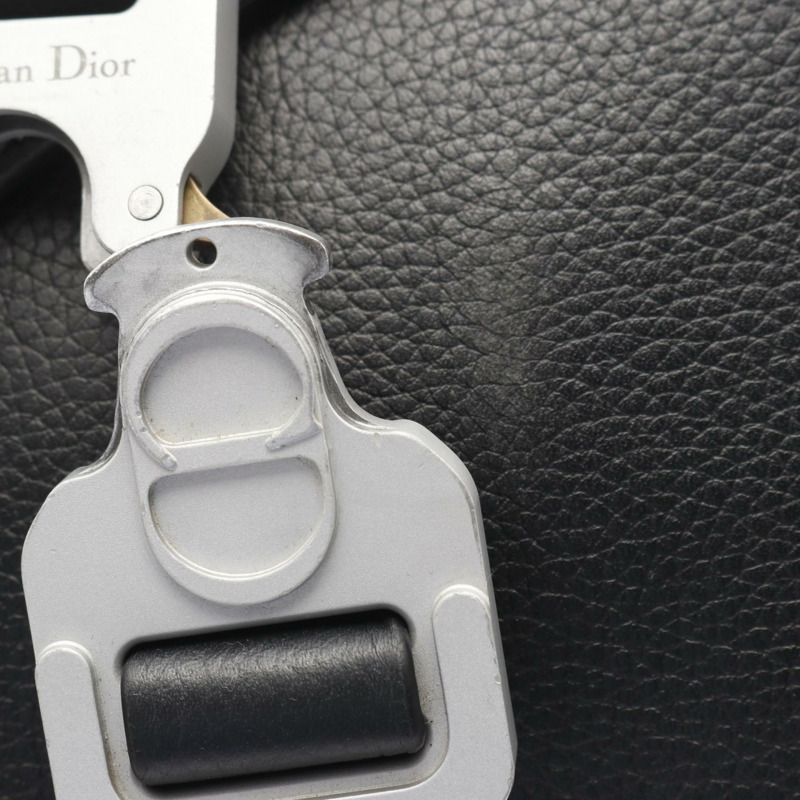 Christian Dior SADDLE FLAP MESSENGER 斜背包 肩背包 皮革 黑色 二手-7