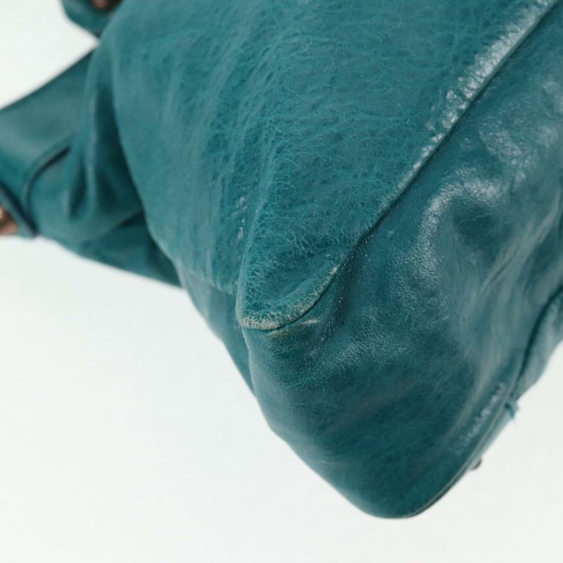 【日本直送】BALENCIAGA The Giant First 手袋 皮革 2 款可選 綠松石藍色 正品 142301V-18